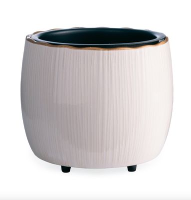 Crock Candle Warmer Golden Ridges