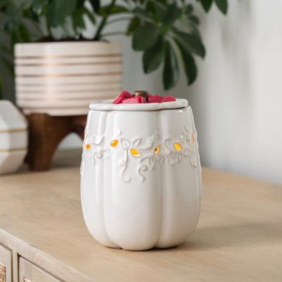 Illumination Fragrance Warmer White Pumpkin