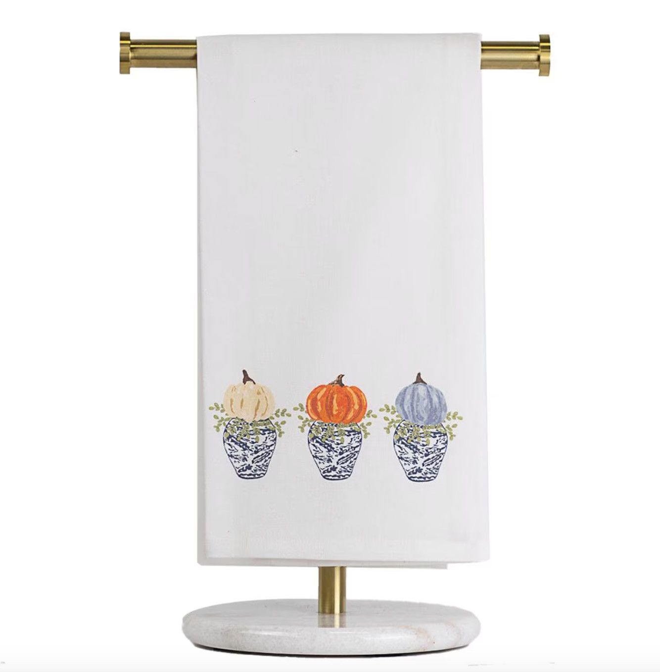Fallview Pumpkin Topiary Tea Towel