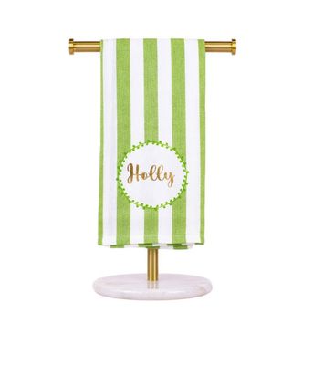 Holly Script Tea Towel
