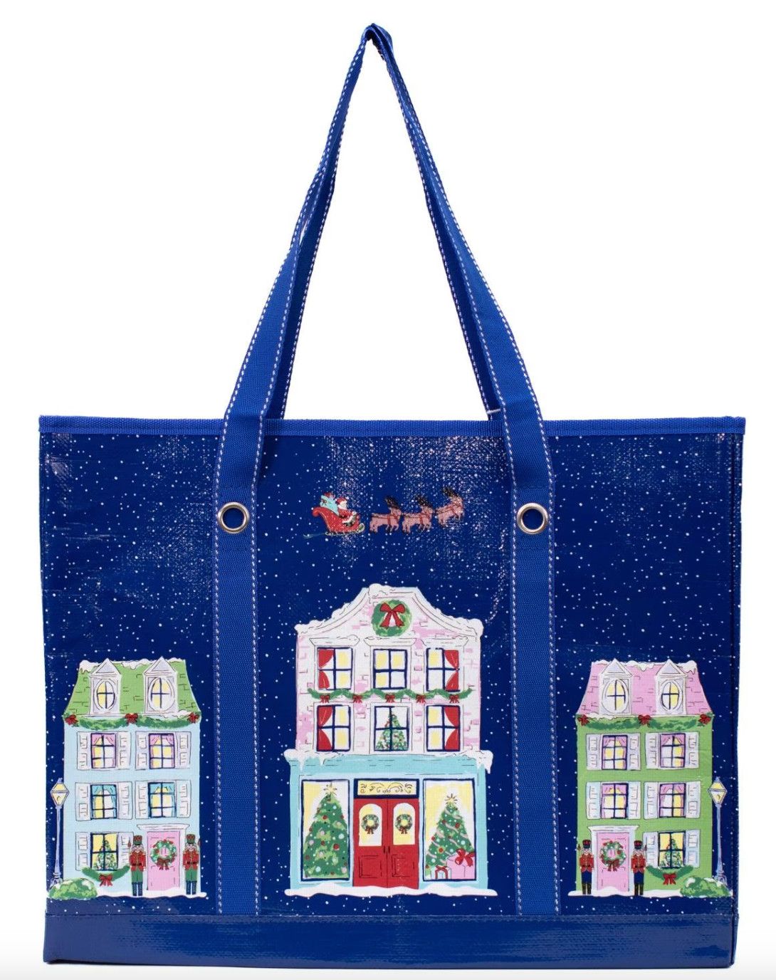 Christmas Village Market Tote