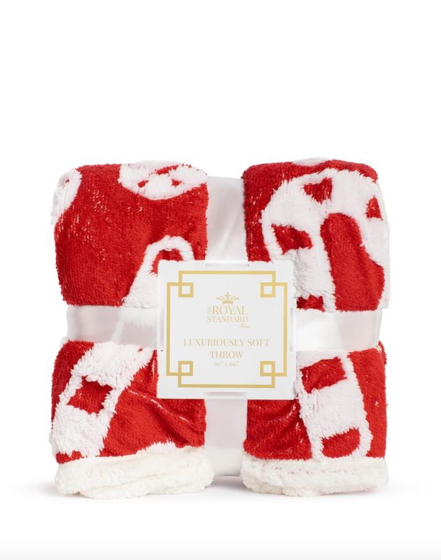 Candy Cane Throw