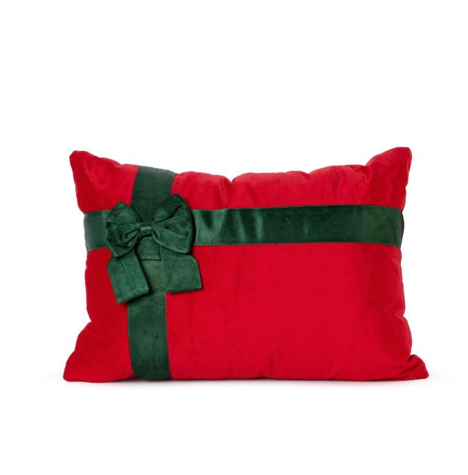 Christmas Bow Pillow