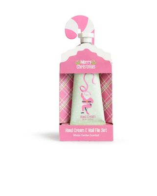 Wrapped in Ribbons Hand Cream and Nail File Set
