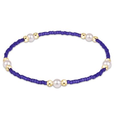 Gameday Hope Purpose Pearl Bracelet Purple