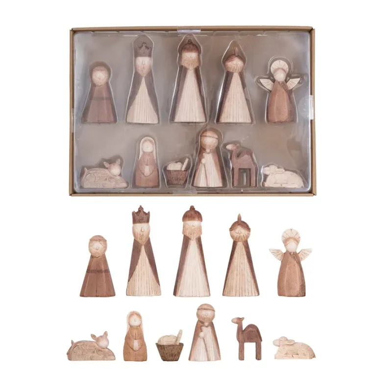 Boxed Resin Nativity
