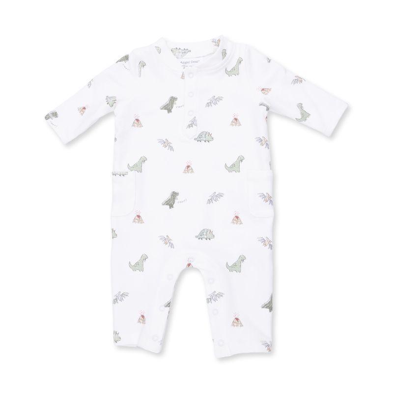 Angel Dear Dino Uni Romper, Size: 3-6 mo