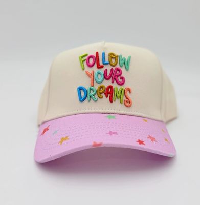 Follow Your Dreams Embroidered Hat