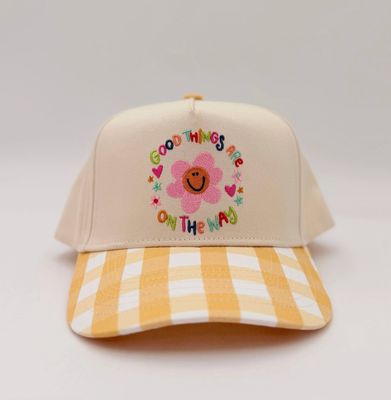 Good Things are on the Way Embroidered Hat