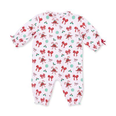 Angel Dear Bows/ Candy Cane Romper
