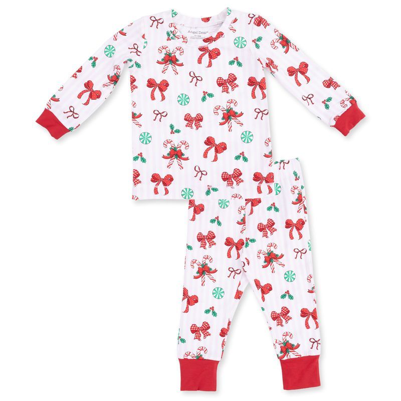 Angel Dear Bows/ Candy Lounge Set, Size: 12-18 mo