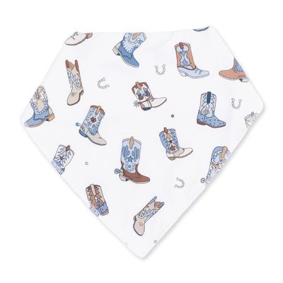 Angel Dear Buckaroo Boots Bandana Bib