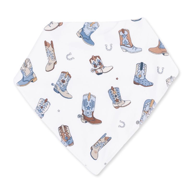 Angel Dear Buckaroo Boots Bandana Bib