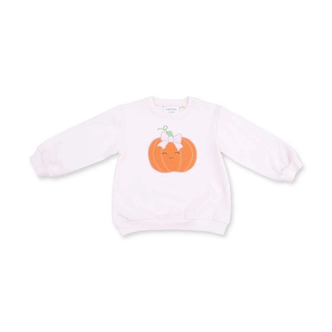 Angel Dear Pumpkin Sweatshirt white, Size: 6-12 mo