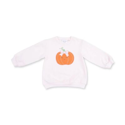 Angel Dear Pumpkin Sweatshirt white