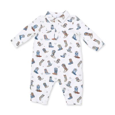 Angel Dear Buckroo Cowboy Romper