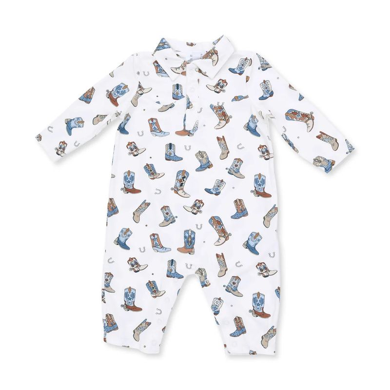 Angel Dear Buckroo Cowboy Romper
