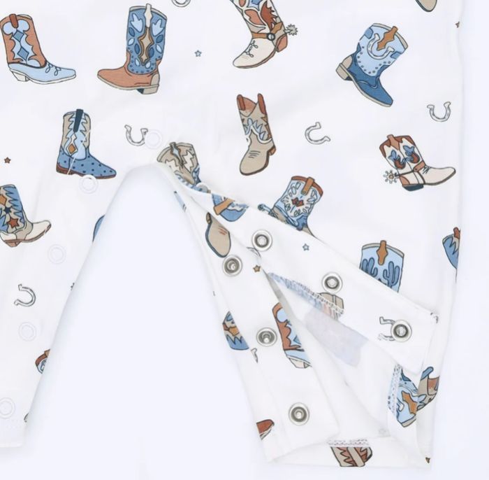 Angel Dear Buckroo Cowboy Romper