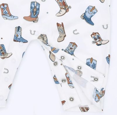 Angel Dear Buckroo Cowboy Romper