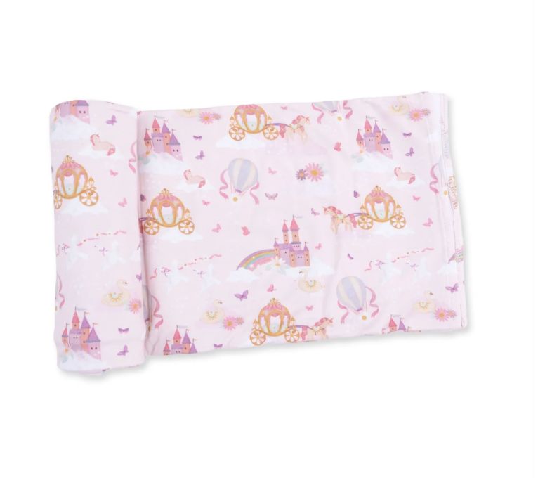 Angel Dear Princess/Unicorns Swaddle Blanket