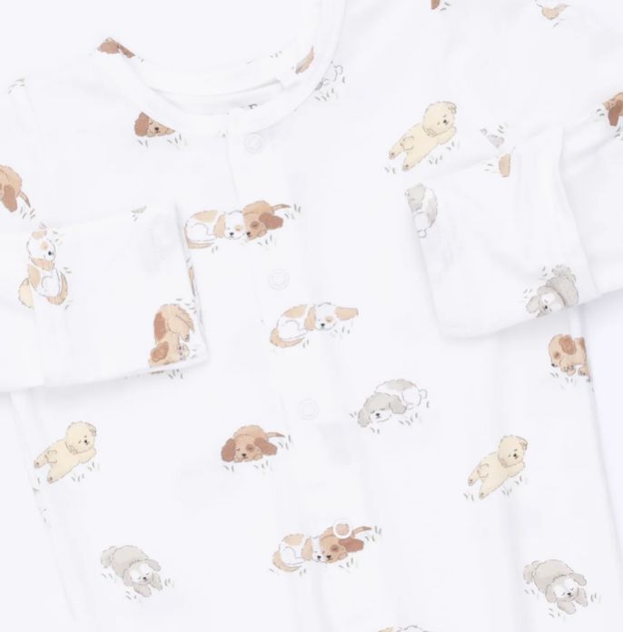 Angel Dear Puppy Snuggles Gown &amp; Hat Set