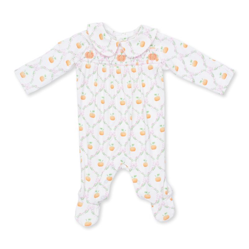 Angel DearPretty Pumpkin Footie, Size: 0-3 mo