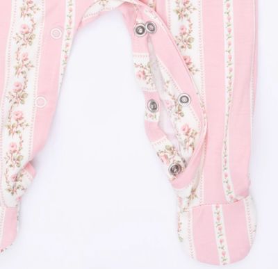 Angel Dear Antoinette Smocked Footie