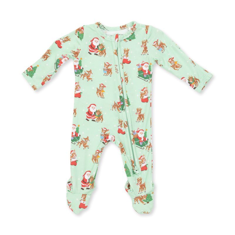 Angel Dear Vintage Reindeer/Santa Footie