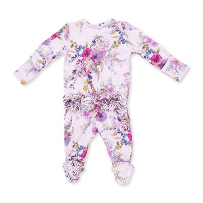 Angel Dear Dahlia Ruffled Footie