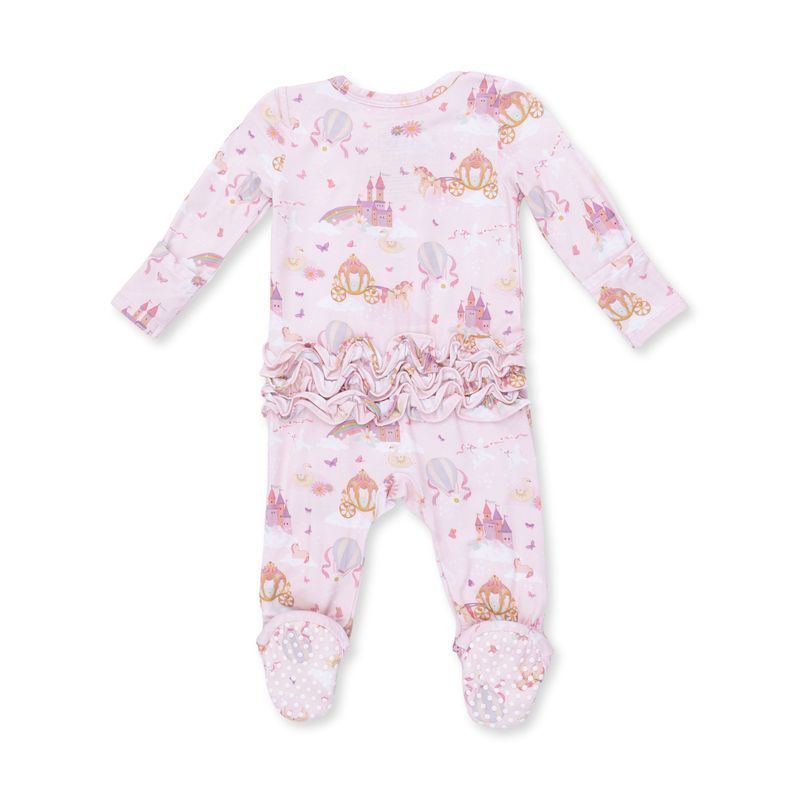 Angel Dear Princess/ Unicorns Footie, Size: 3-6 mo