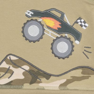 Angel Dear  Camo Truck Sweatshirt