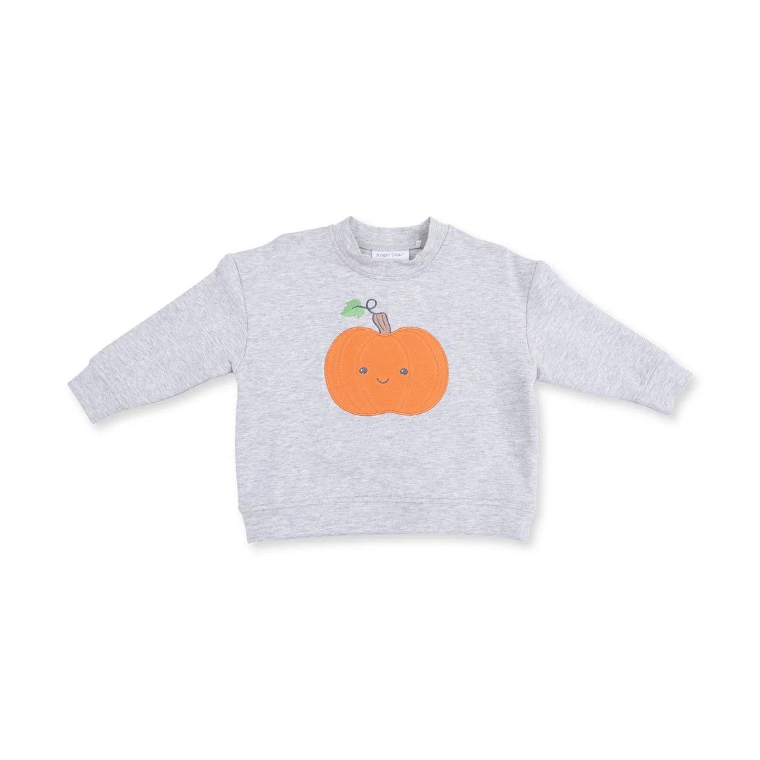 Angel Dear Pumpkin Sweatshirt Gray, Size: 6-12 mo