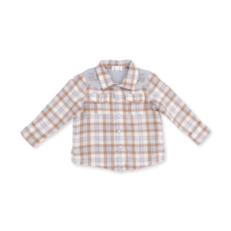 Angel Dear Willie Western Shirt, Size: 12-18 mo