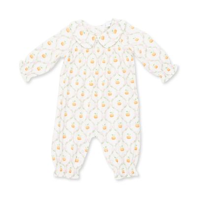 Angel Dear Pretty Pumpkin Smocked Romper
