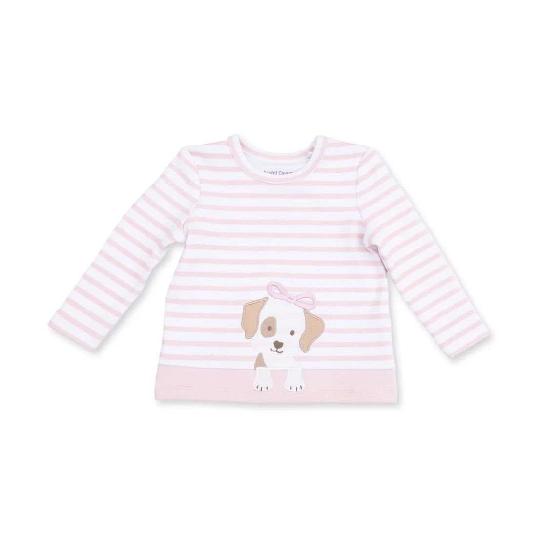 Angel Dear Stripe Puppy Shirt, Size: 6-12 mo