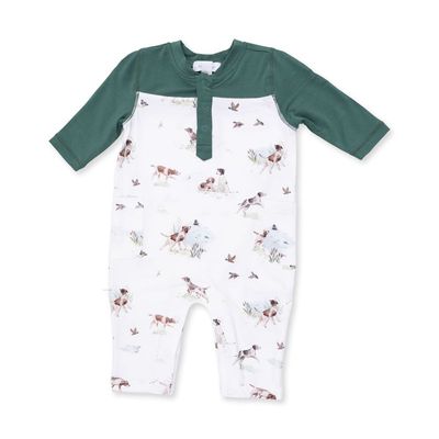 Angel Dear Pointed Pups &amp; Ducks Romper