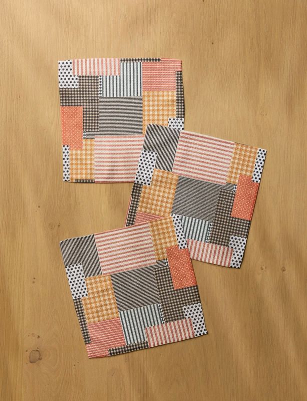 Patch and Pumpkin Dishcloth Set