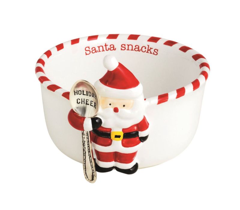 Santa Tidbit Spoon Set