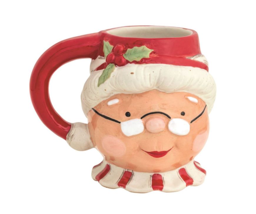 Mrs Claus Figural Mug