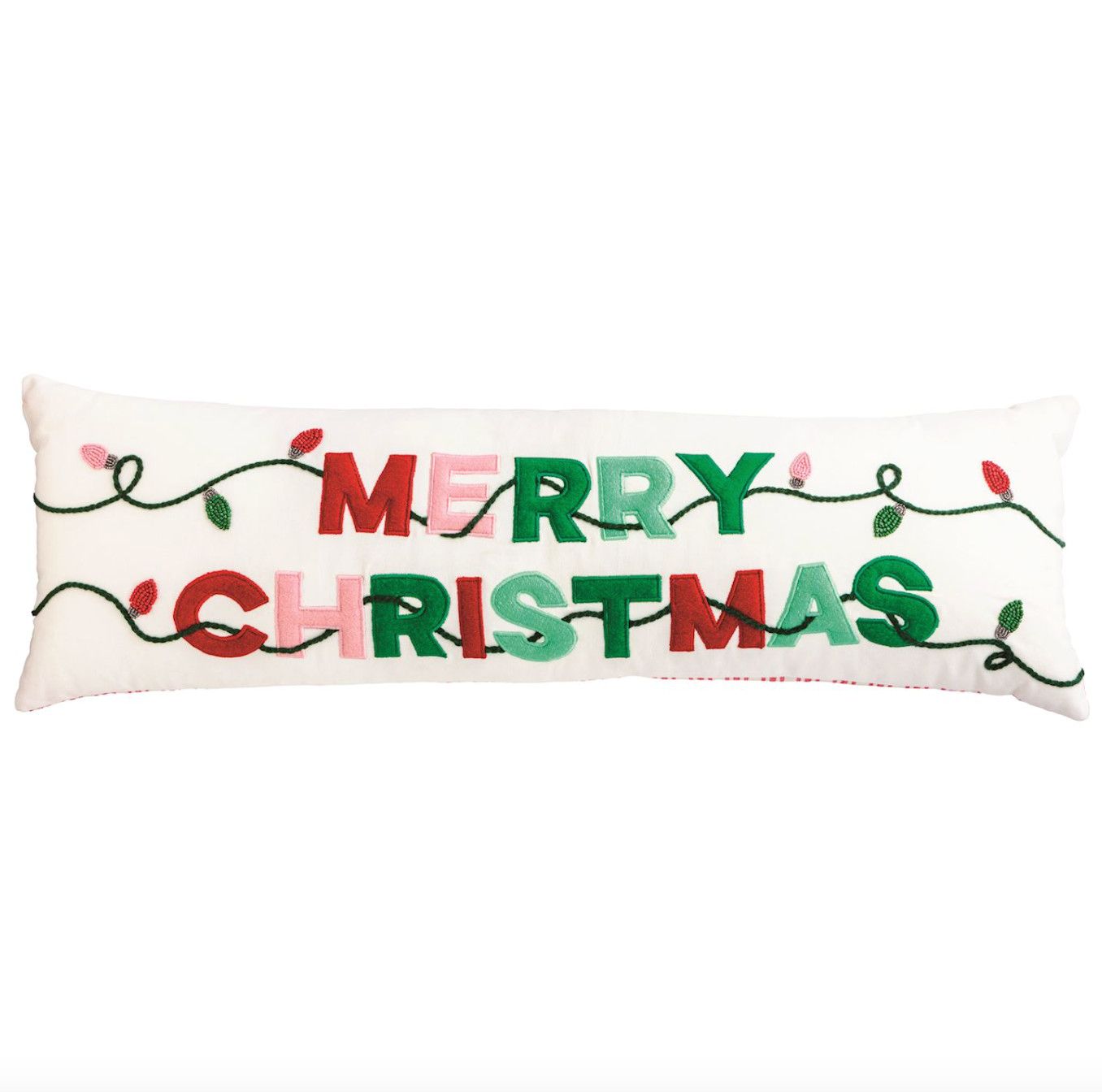 Long Merry Cmas Pillow