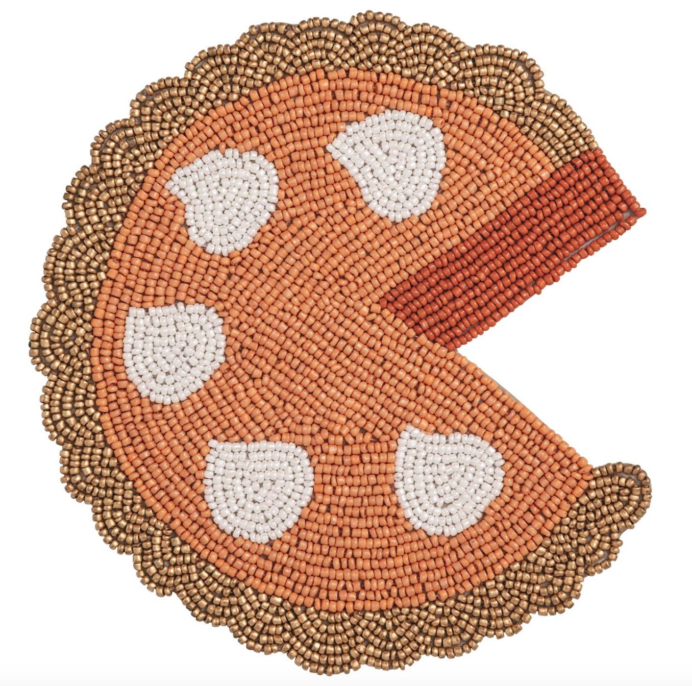 Pumpkin Pie Beaded Trivet