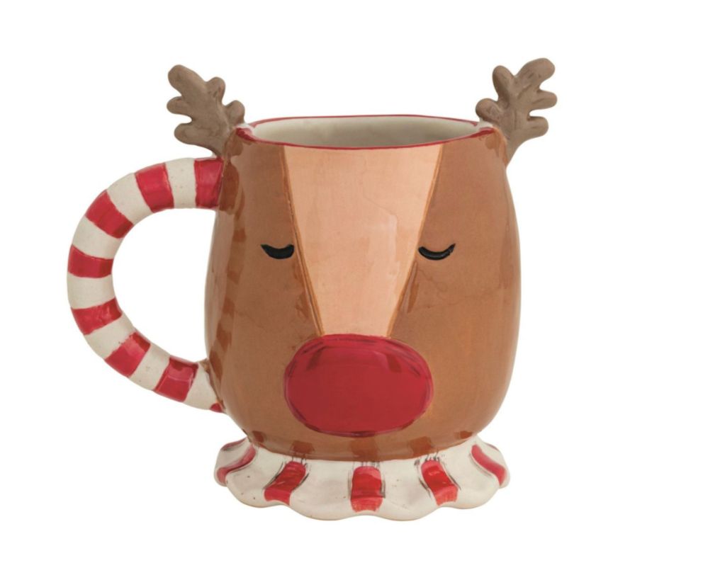 Reindeer Figural Mug