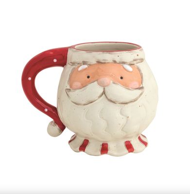 Santa Figural Mug