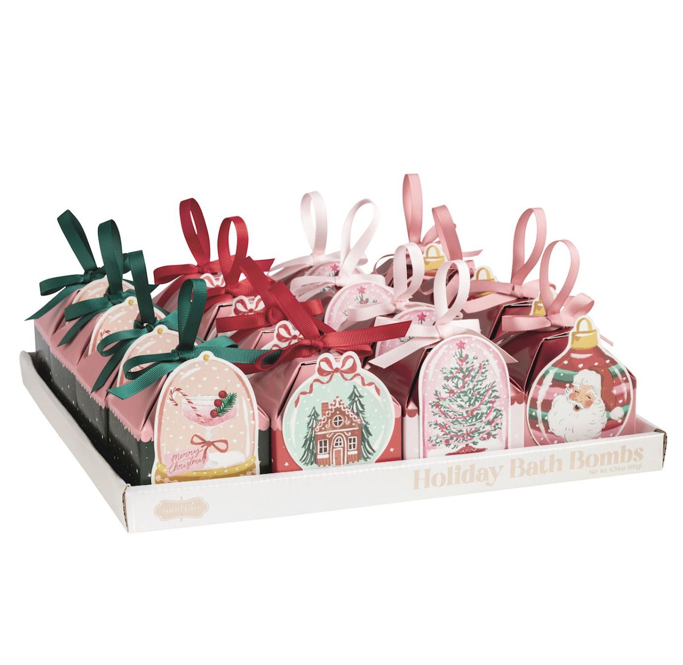Boxed Holiday Bath Bomb | Santa