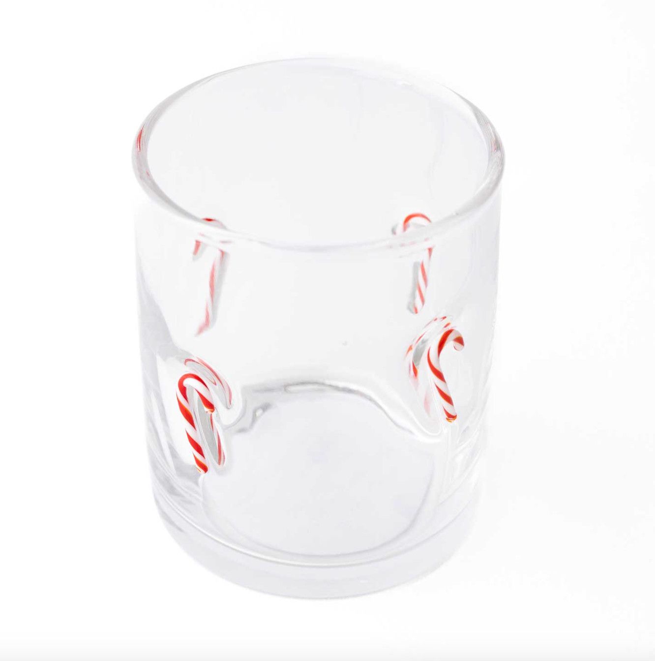 Candy Canes Icon Drinking Glass