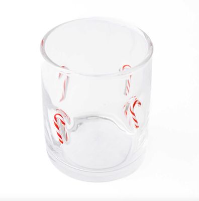 Candy Canes Icon Drinking Glass