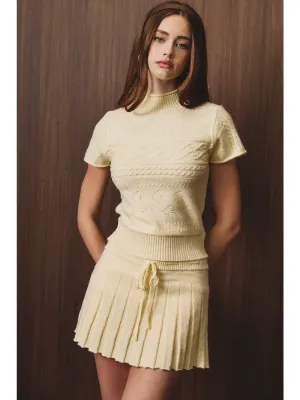 The Caleb Cable Knit Turtle Neck