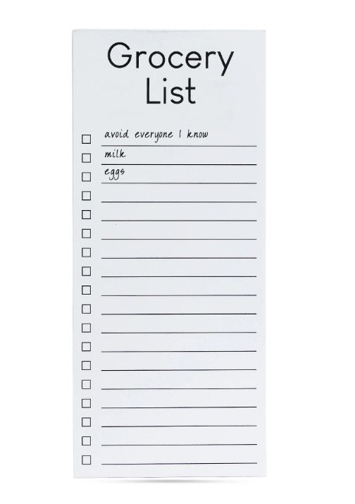 Grocery List Pad