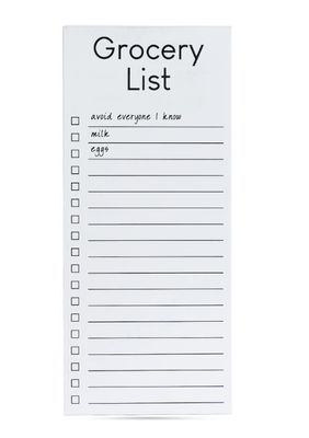 Grocery List Pad