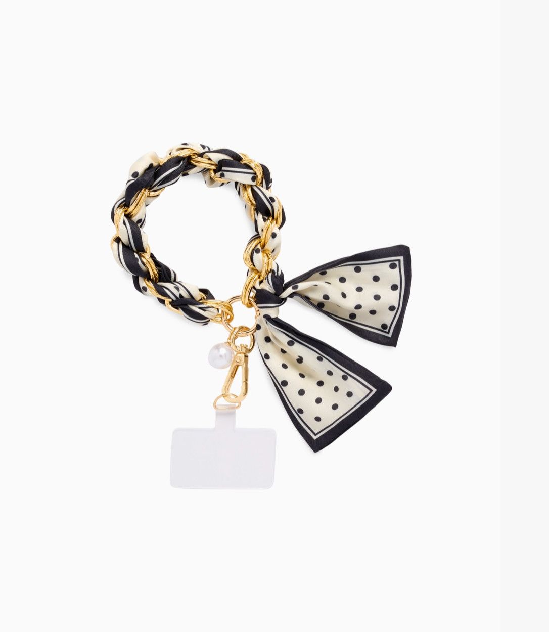 Phone Wristlet | Black Dots